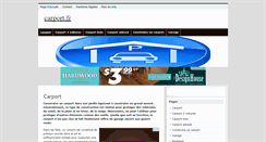 Desktop Screenshot of carport.fr